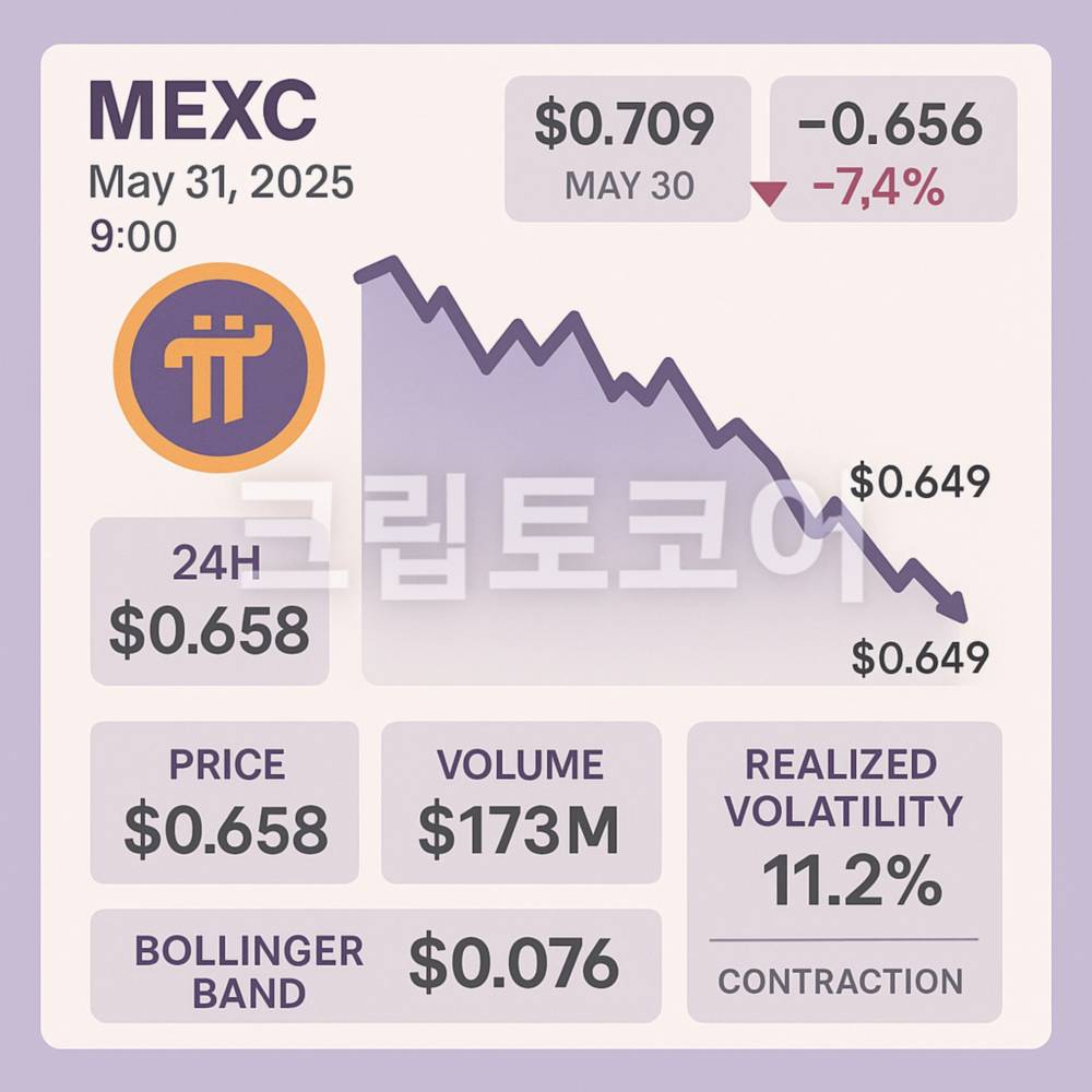 파이코인 가격 - 2025년 5월 31일 01