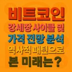 비트코인 강세장 분석 인포그래픽