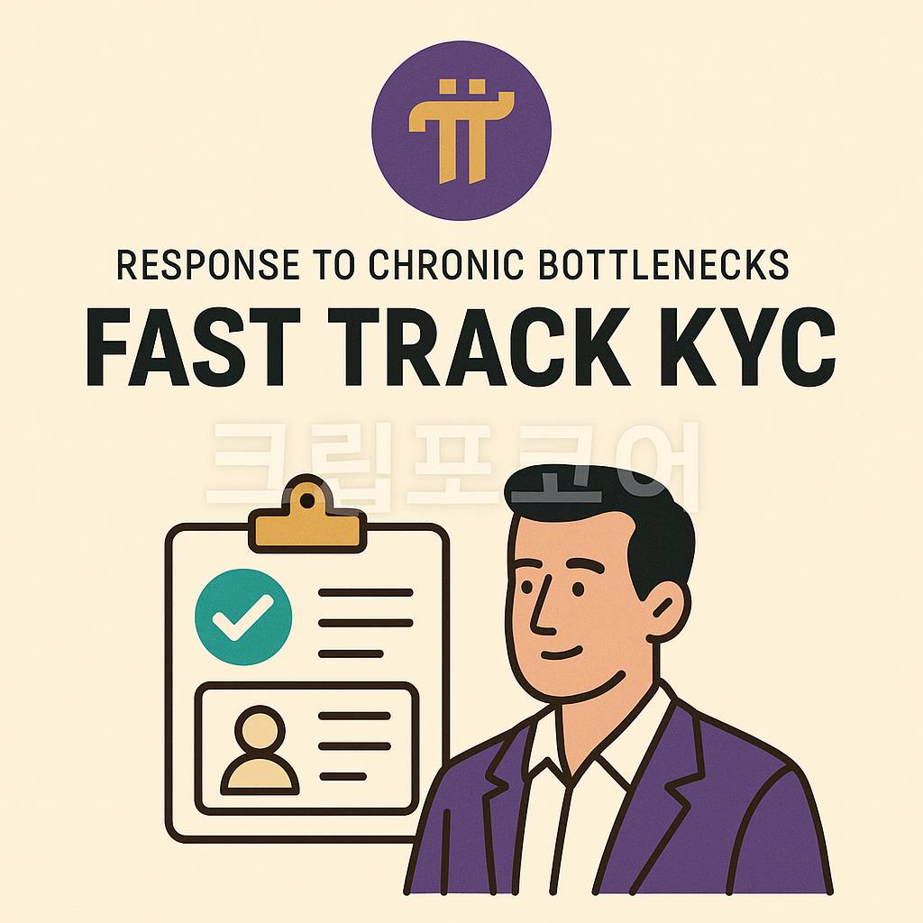 파이네트워크 Fast Track KYC 인포그래픽