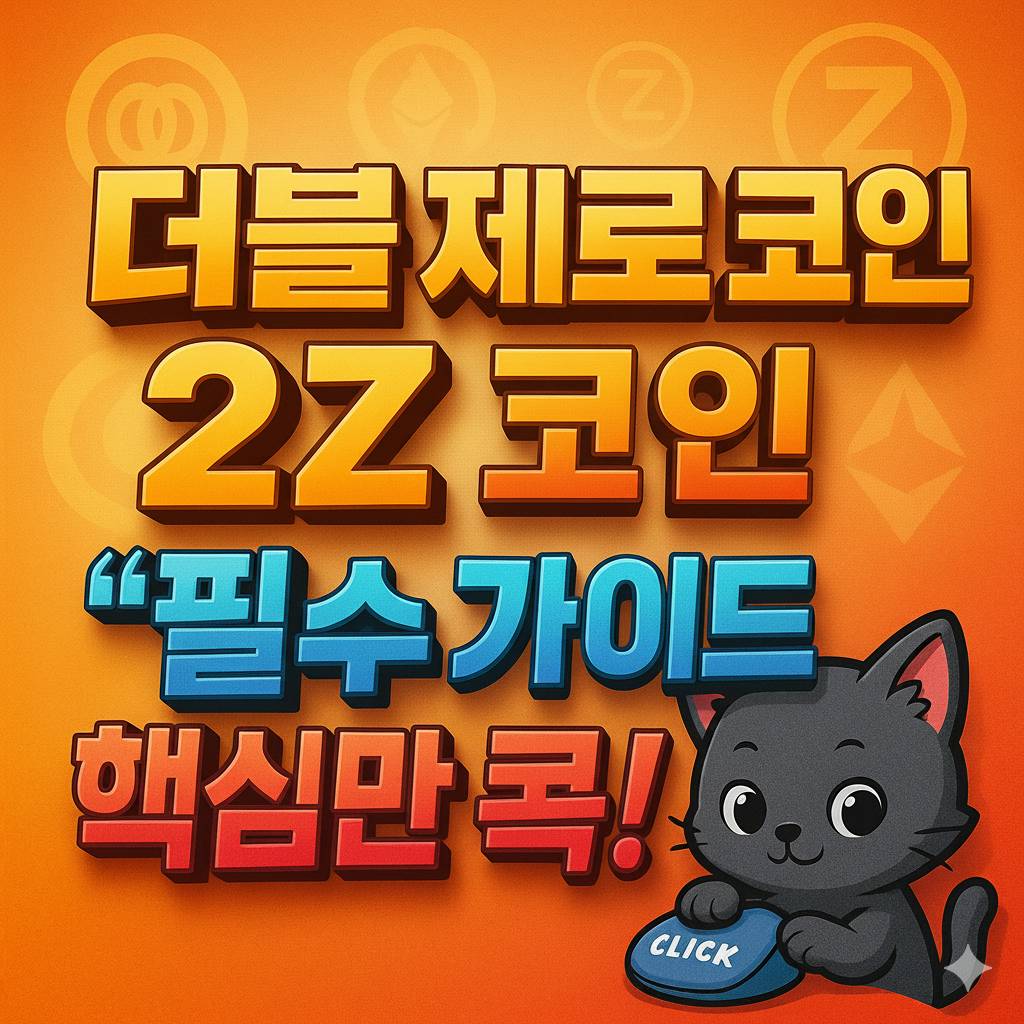 더블 제로 코인과 2Z 코인에 대한 필수 가이드 안내 이미지더블 제로 코인과 2Z 코인에 대한 필수 가이드 안내 이미지