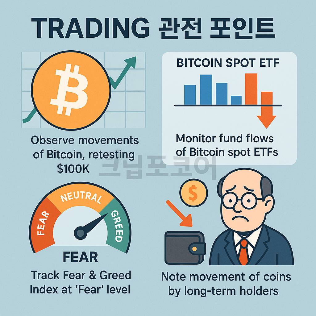 비트코인과 파이코인의 시장 심리를 시각적으로 요약한 인포그래픽.