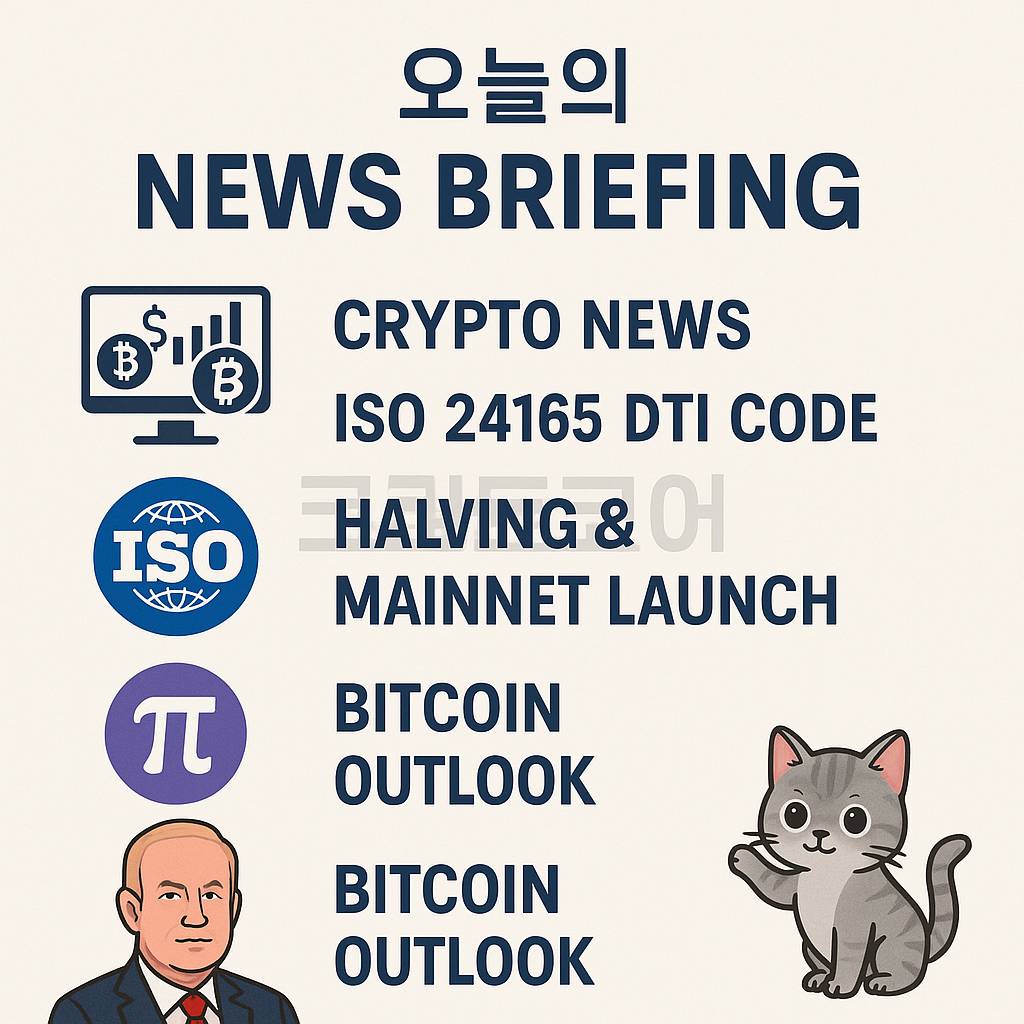 파이코인 오늘의 뉴스브리핑 인포그래픽