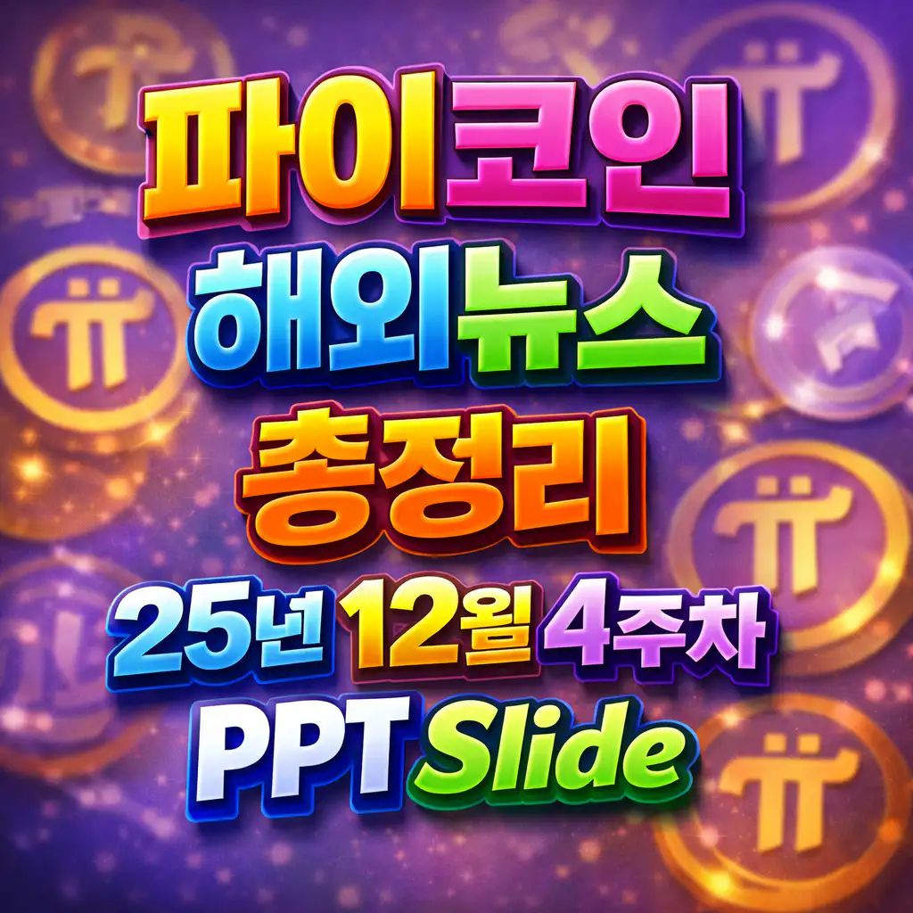 2025년 12월 4주차 파이코인 해외 뉴스 총정리 슬라이드