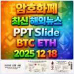 2025년 12월 18일 암호화폐 최신 해외 뉴스 총정리 슬라이드 – 비트코인 이더리움