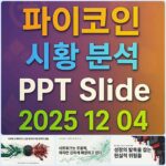 2025년 12월 4일 파이코인 시황 분석 슬라이드2025년 12월 4일 파이코인 시황 분석 슬라이드 인포그래픽