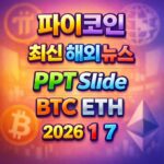 2026년 1월 7일 파이코인 최신 해외 뉴스 총정리 슬라이드