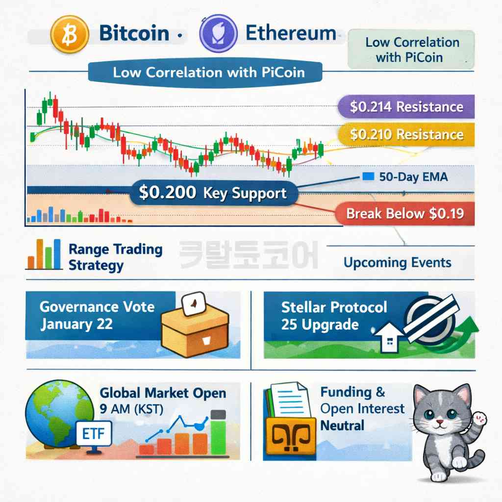 오늘 파이코인 24시간 가격 시세 지표 순위 2026년 1월 17일 트레이딩 포인트 인포그래픽